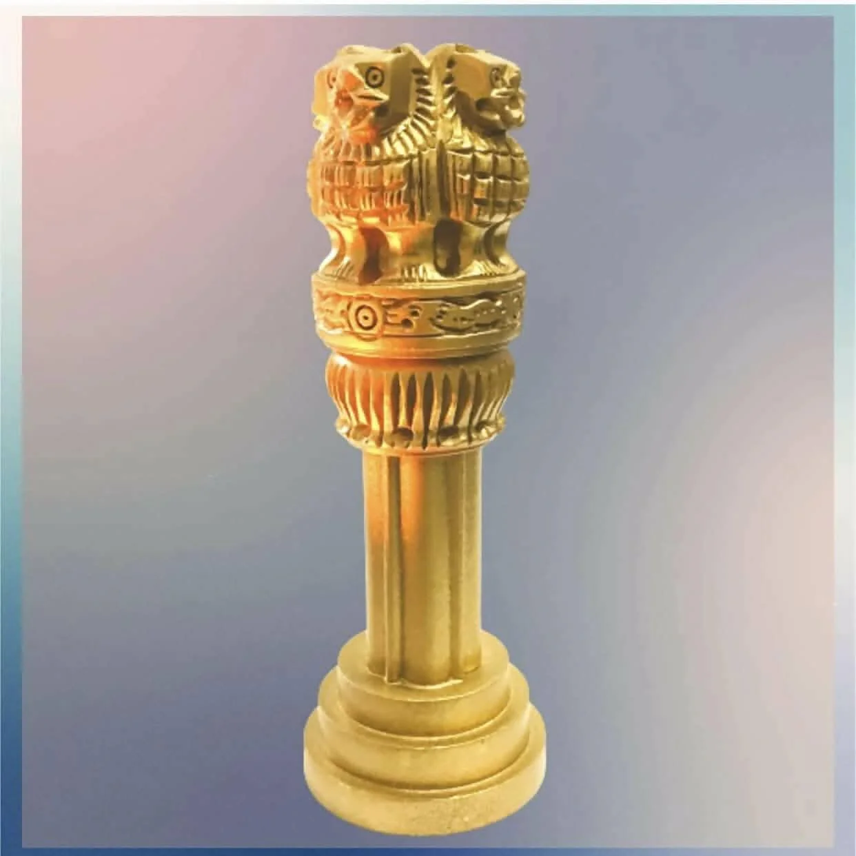 santarms Wooden Ashoka Pillar - Image 5