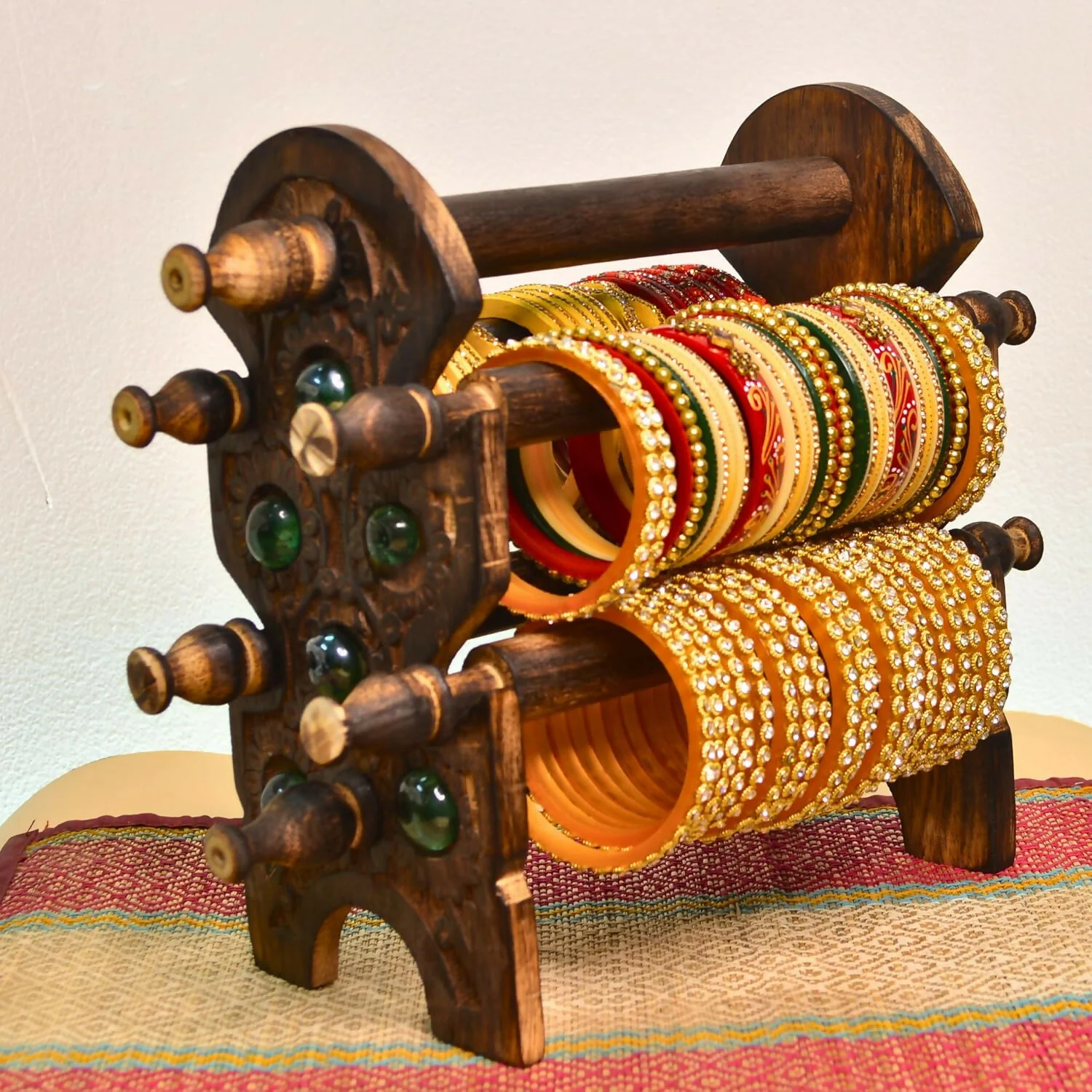 Santarms Wooden Bangle Stand