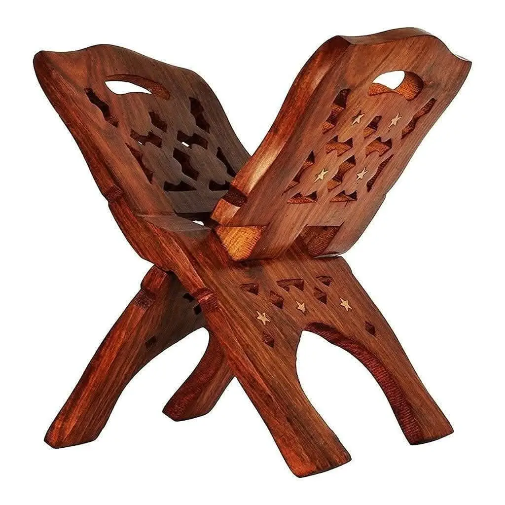 Santarms wooden holy book stand (15 inch) - Image 3