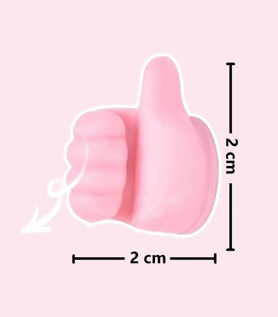 Self-Adhesive Silicone Thumb Hooks Multi-Use Wall Holders for Keys, Cables & Accessories - Image 3