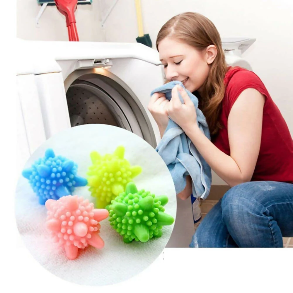 Silicone Laundry Balls for Washing Machine Reusable Tangle-Free Eco-Friendly Washing Balls (Pack of 10) - Image 5