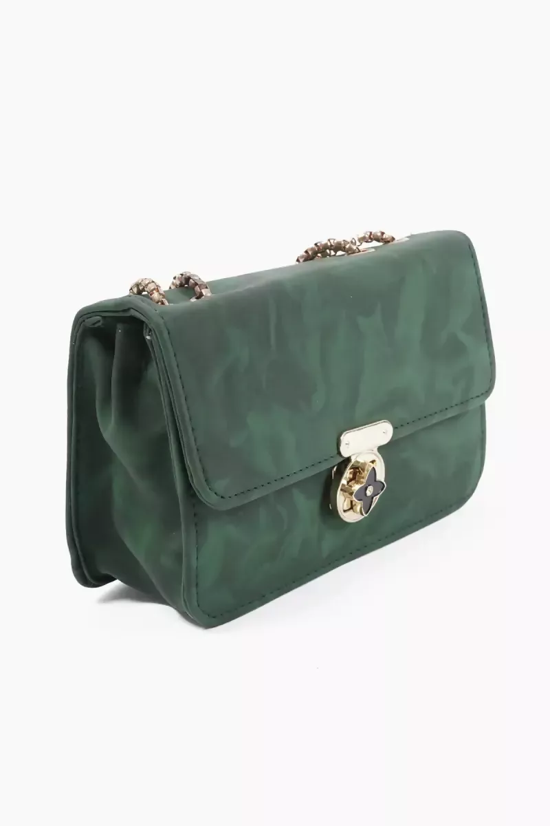 Stylish Sling Bags for Women and Girls - Dark Green - Image 3