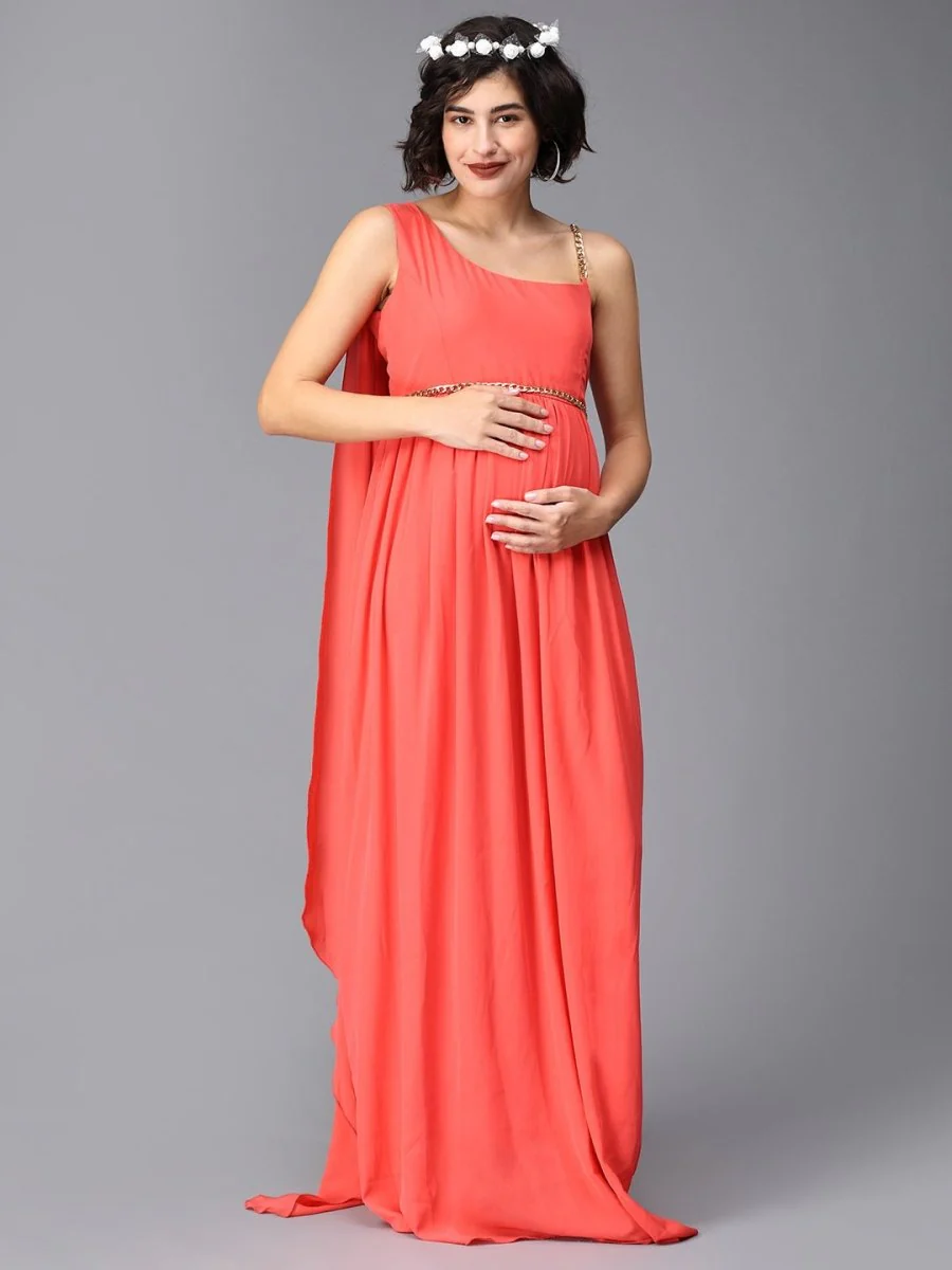 Touch of Sass Maternity Photoshoot Gown - Image 4