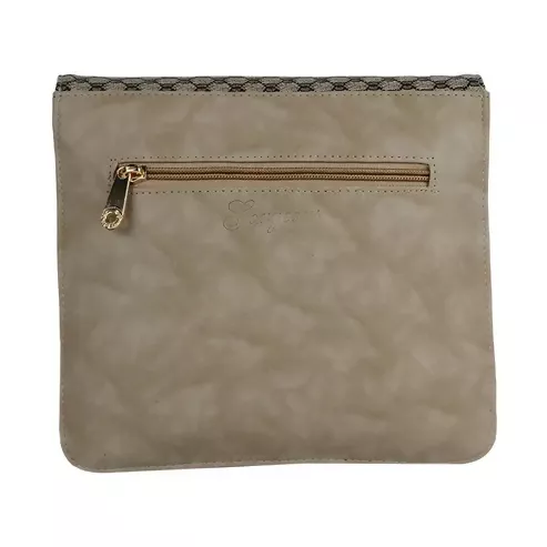 Trendy Grey Women's Sling Bag – Travel-Ready & Stylish (Beige) - Image 5
