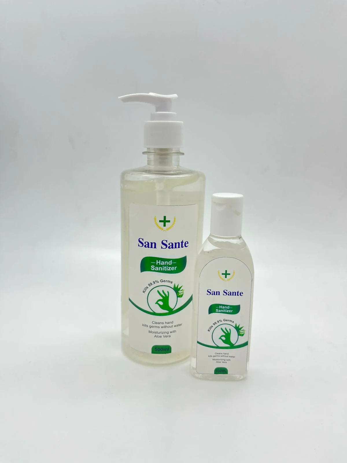 San Sante Hand Sanitizer - 100 ml , 500 ml Pack of 2