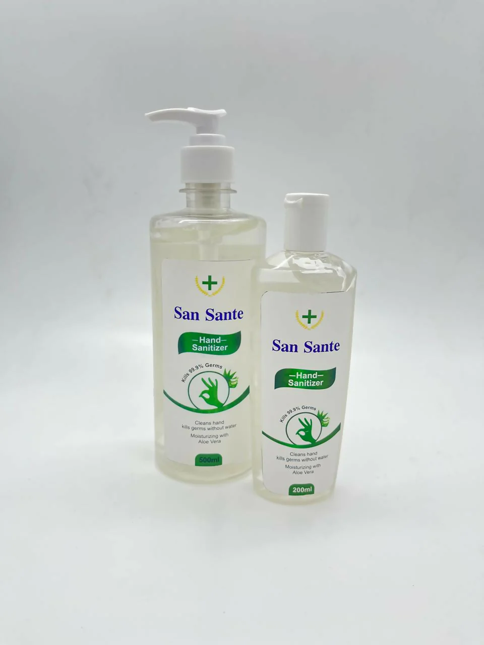 San Sante Hand Sanitizer - 200 ml , 500 ml Pack of 2