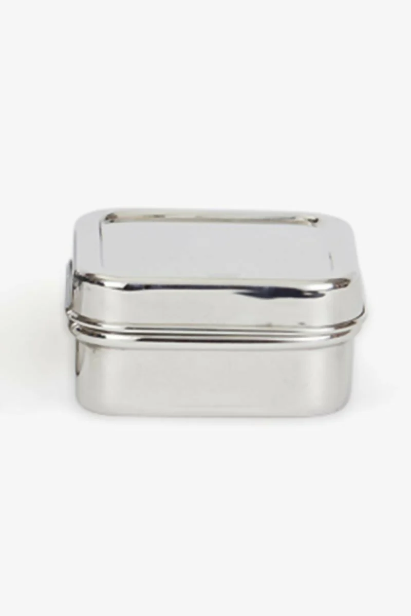 Zion Stainless Steel Royal Square Lunch Box - 525 ML - Image 3