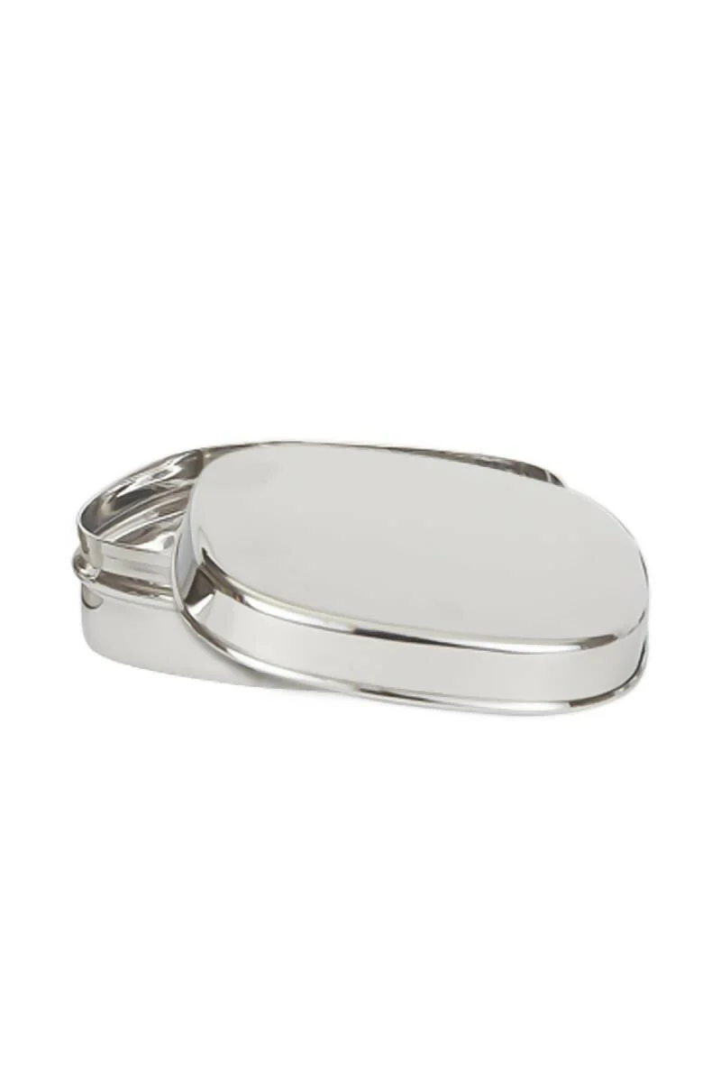 Zion Stainless Steel Sleek Lunch Box - 650 ML - Image 3